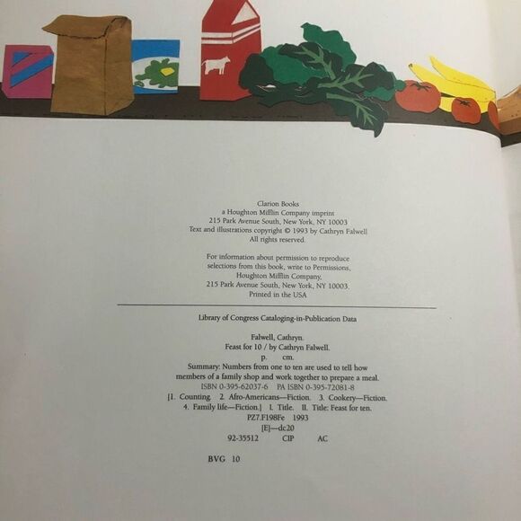 feast for ten hardcover by falwell good - Picture 4 of 9